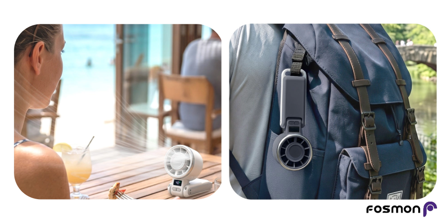 Meet the FosPower Mini Foldable Turbo Fan: Big Airflow in a Small Package