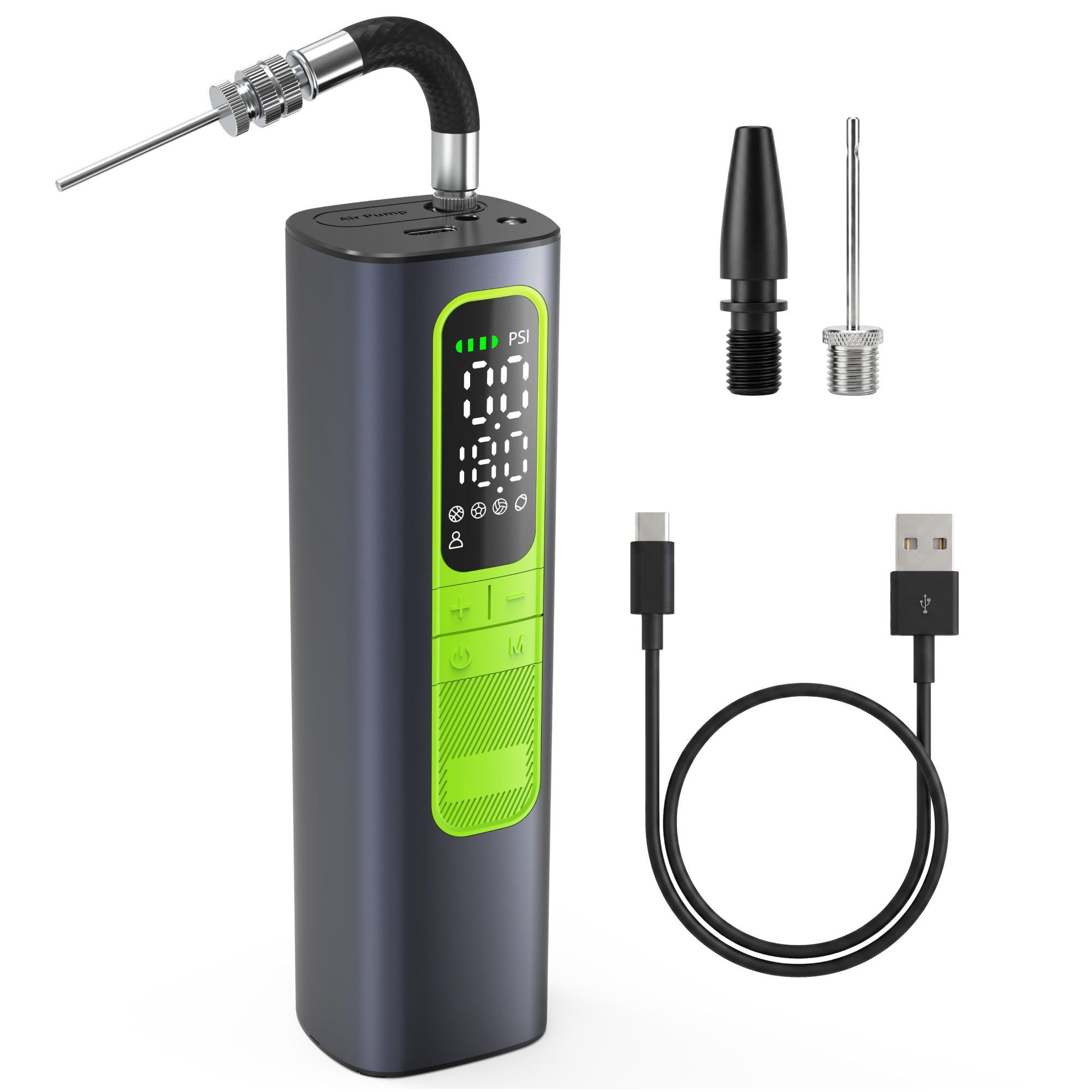 Electric Ball Pump Smart Portable Air Inflator