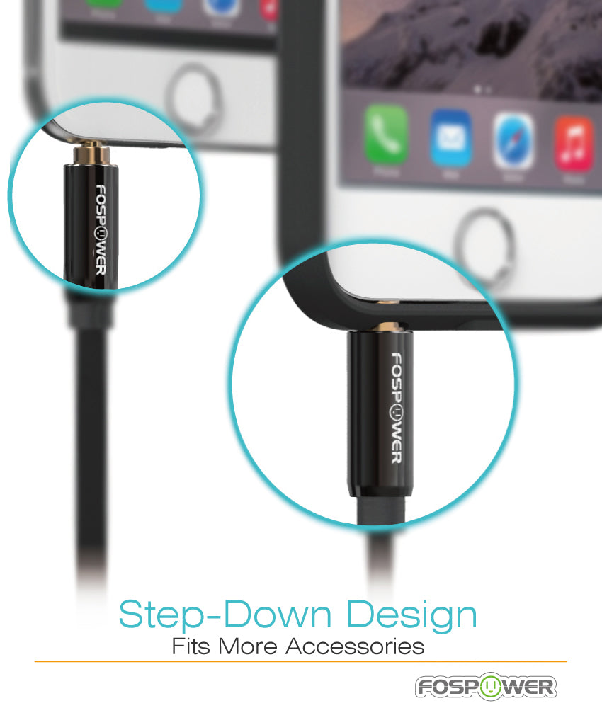 3.5mm Male to Male Dual Layer Gold Plated Aux Audio Cable