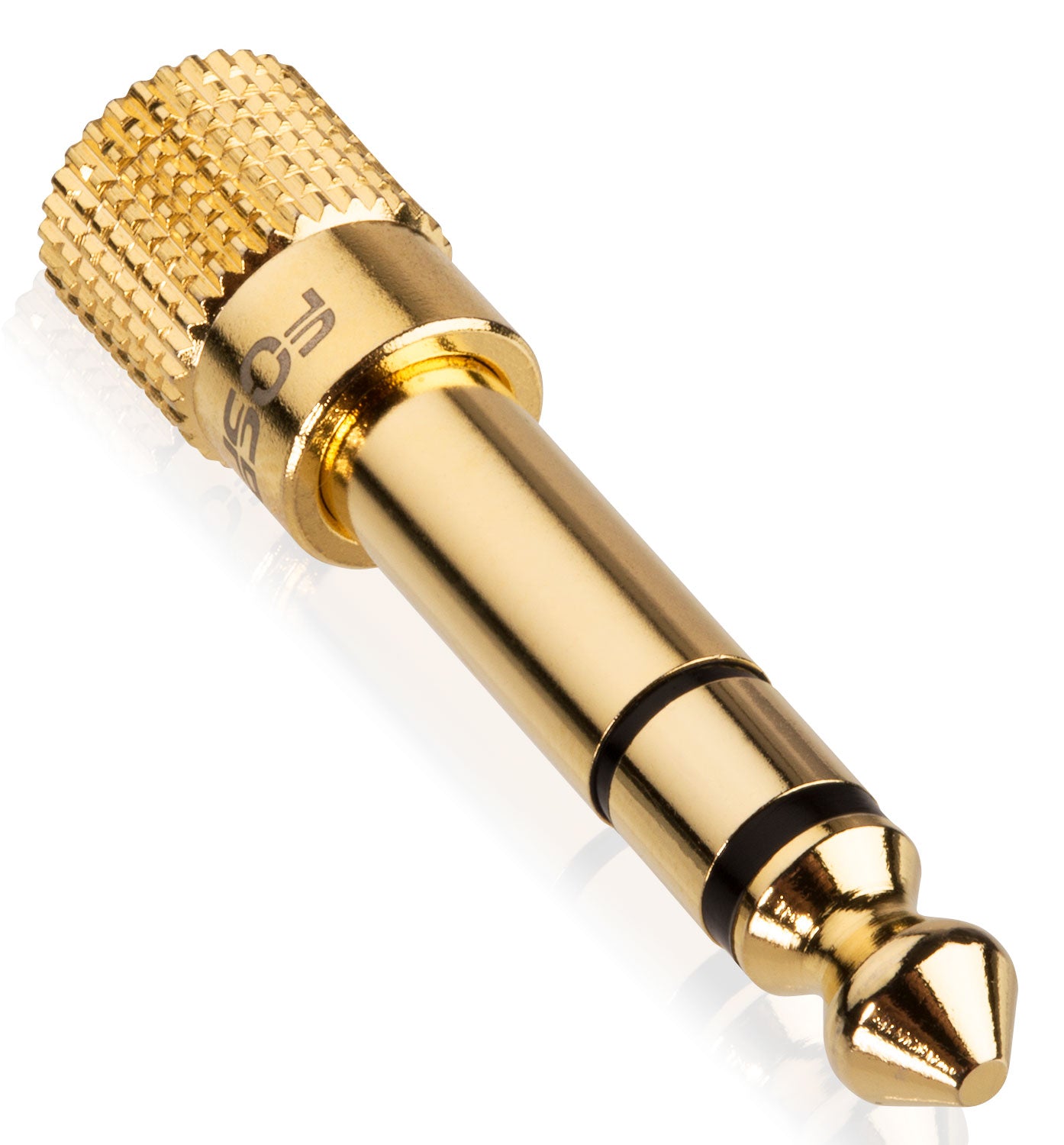 6.35mm (1/4 Inch) Male to 3.5mm (1/8 Inch) Female TRS Stereo Audio Adapter