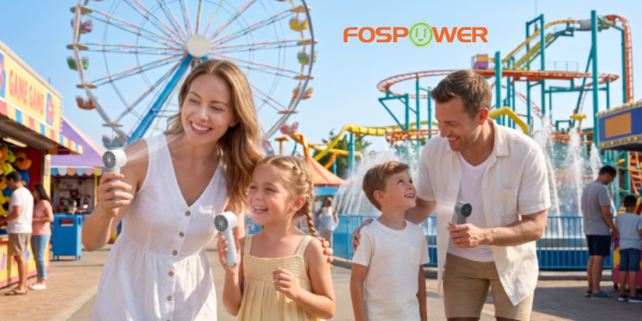 Stay Cool Anywhere: Why a FosPower Portable Fan Is Your Ultimate Everyday Companion