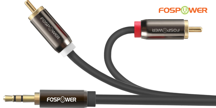 FosPower 2 RCA Stereo Audio Cable Recognized Among the Best RCA Cables for Car Audio