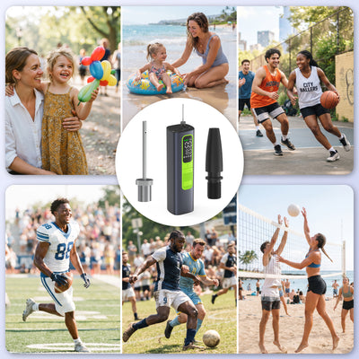 Electric Ball Pump Smart Portable Air Inflator