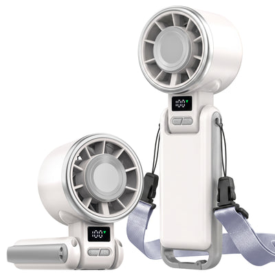 Mini Foldable Turbo Fan, 10400 RPM Rechargeable Portable Fan