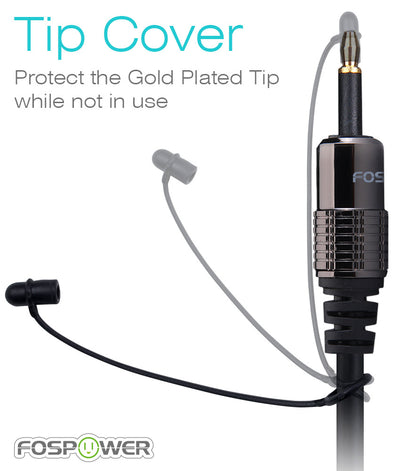 Toslink to Mini Toslink Digital Optical Male to Male Cable