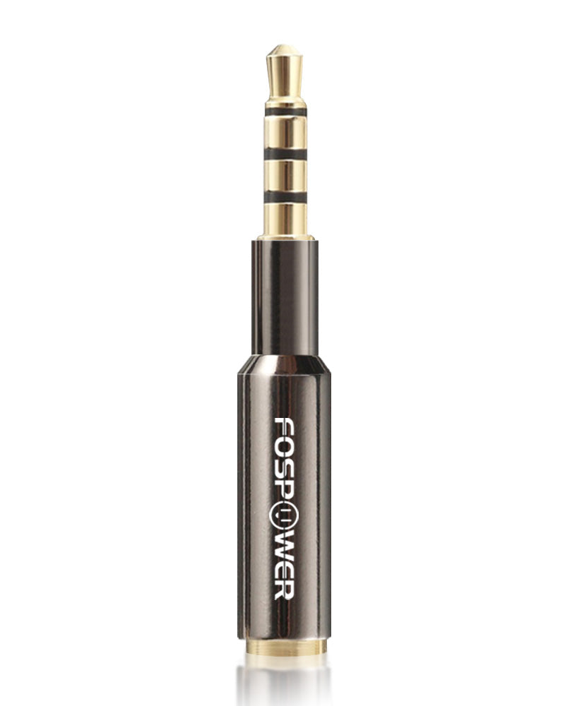 3.5mm 4-Conductor TRRS AUX Stereo Male to Female Audio Adapter