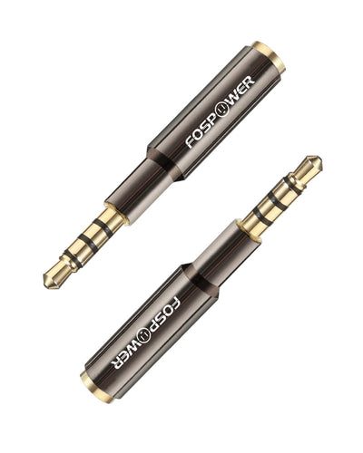 3.5mm 4-Conductor TRRS AUX Stereo Male to Female Audio Adapter