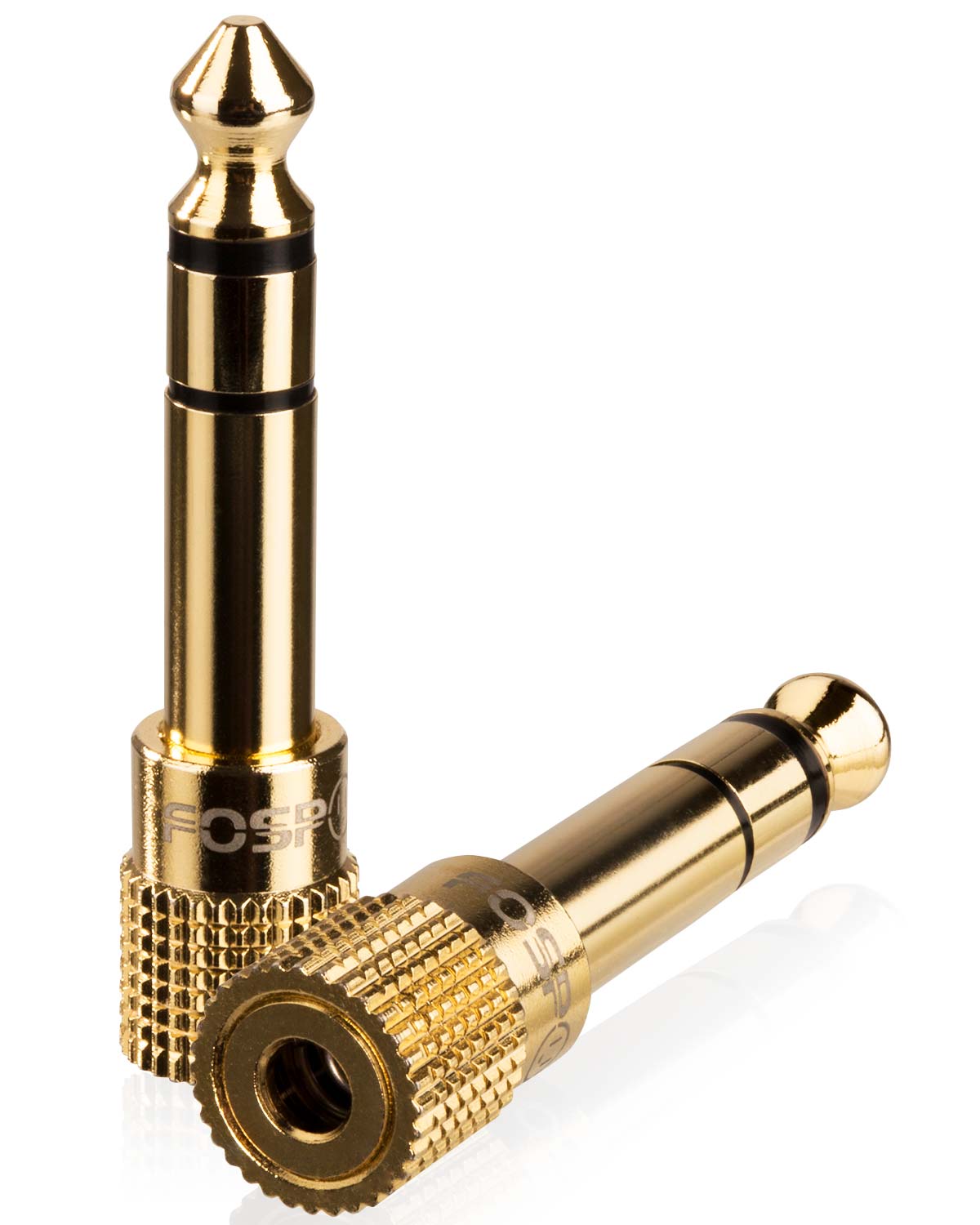 6.35mm (1/4 Inch) Male to 3.5mm (1/8 Inch) Female TRS Stereo Audio Adapter