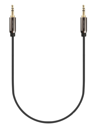 3.5mm Male to Male Dual Layer Gold Plated Aux Audio Cable - 2 Pack