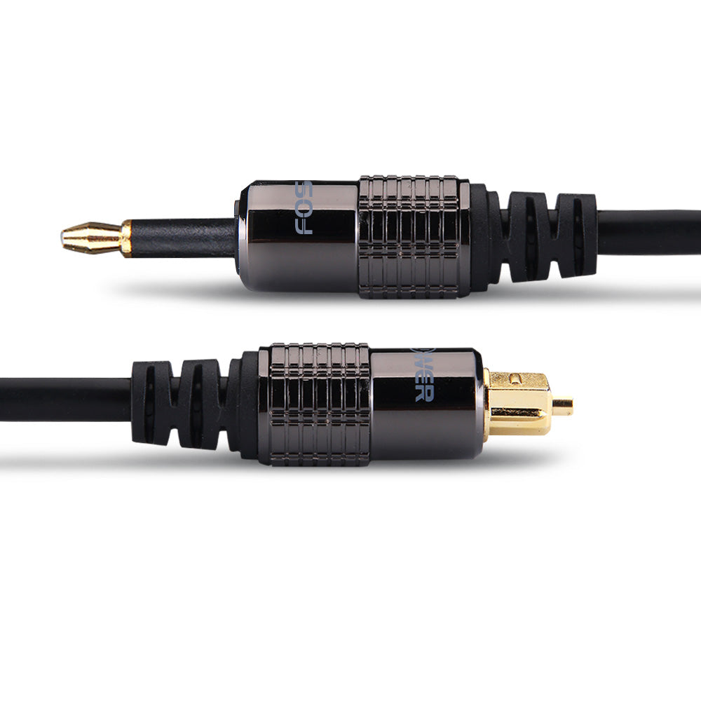 Toslink to Mini Toslink Digital Optical Male to Male Cable