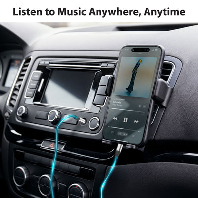 USB-C to 3.5mm Aux Adapter Braided Male to Male Audio Cable