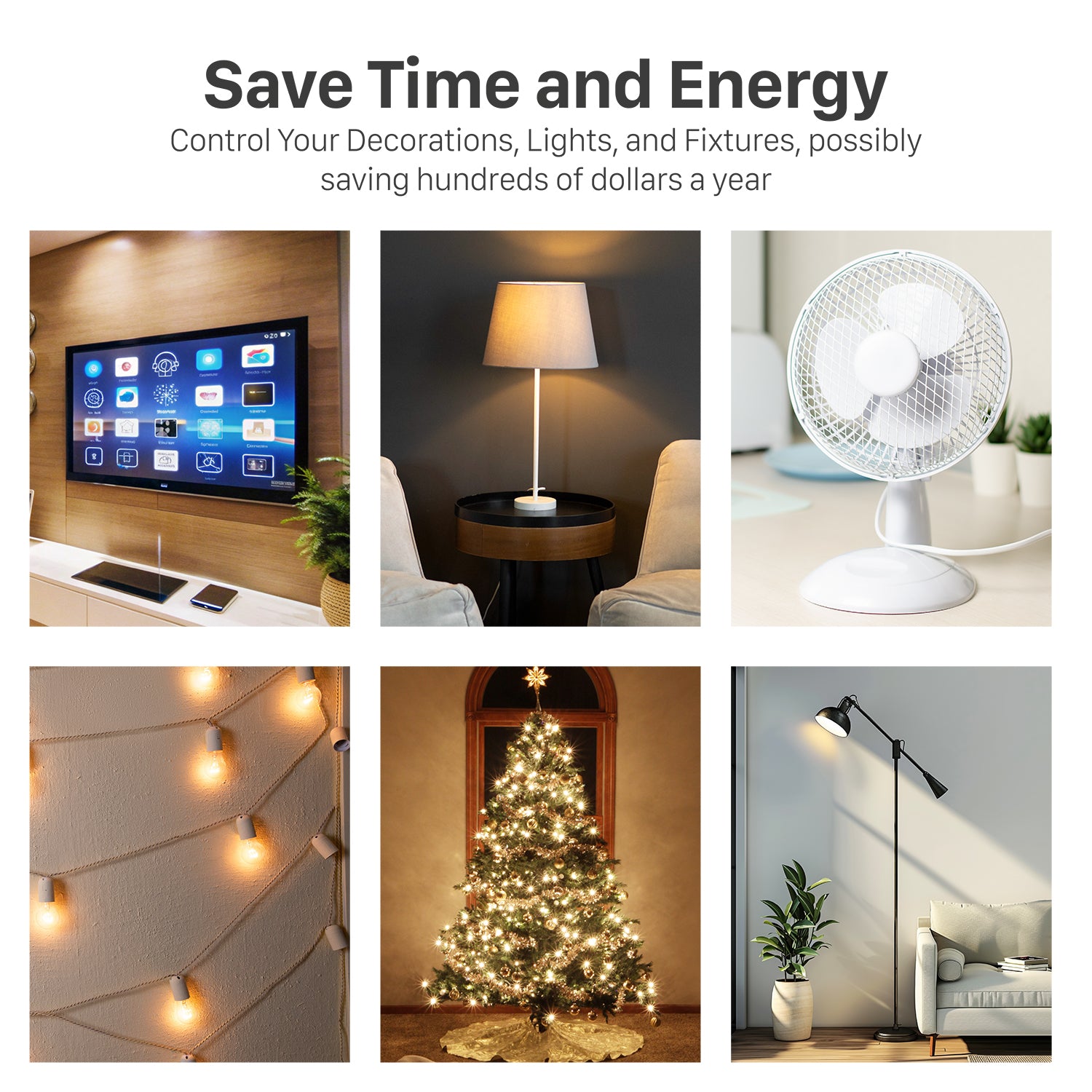 7 Day Weekly Digital Outlet Timer with Two Outlets [ETL Listed]